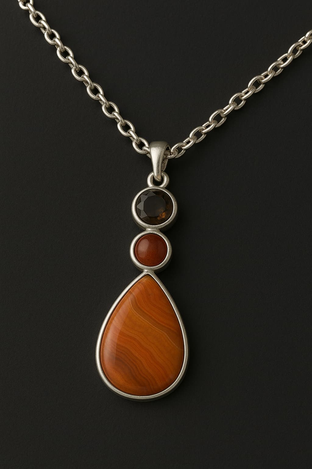 Gold Spiral Necklace